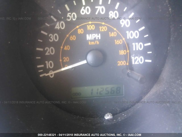 KL1TD66638B166424 - 2008 CHEVROLET AVEO LS BLACK photo 7