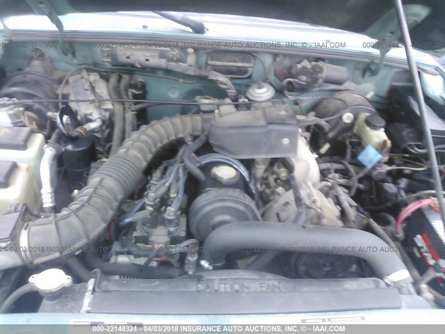 4F4YR12C4XTM16994 - 1999 MAZDA B2500 GREEN photo 10