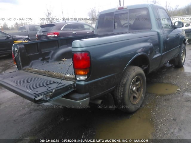 4F4YR12C4XTM16994 - 1999 MAZDA B2500 GREEN photo 4