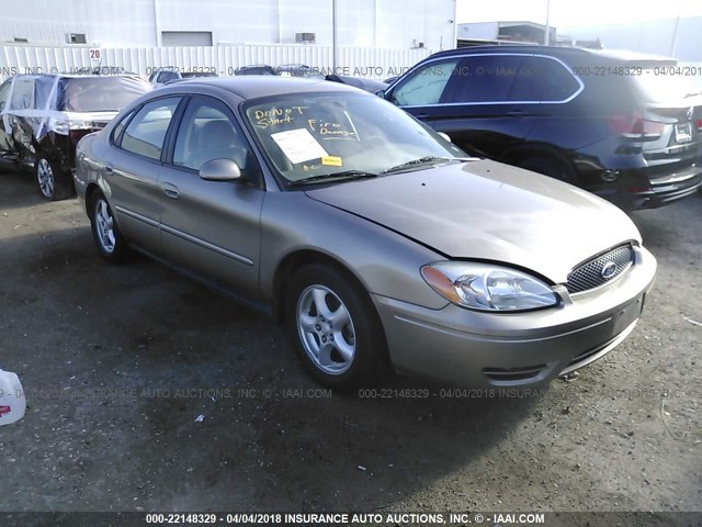 1FAFP55U74G116734 - 2004 FORD TAURUS SES TAN photo 1