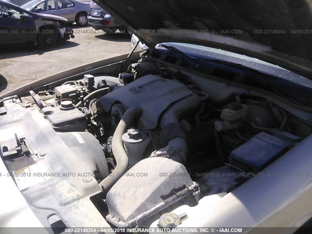 2FAFP74W7XX176686 - 1999 FORD CROWN VICTORIA LX GOLD photo 10