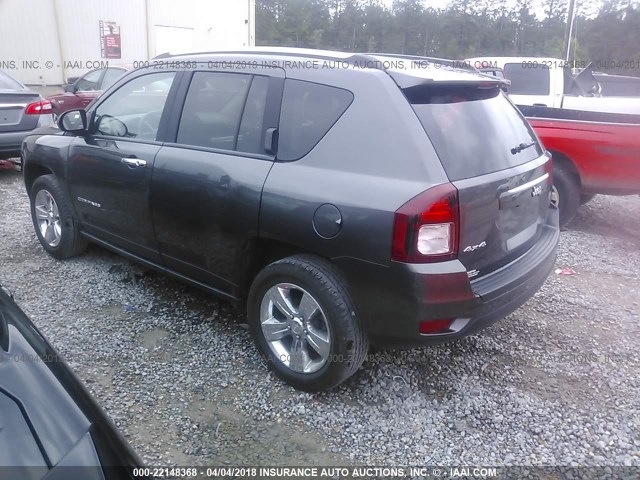 1C4NJDBB8GD713210 - 2016 JEEP COMPASS SPORT GRAY photo 3