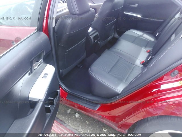 4T1BF1FK4EU816551 - 2014 TOYOTA CAMRY L/SE/LE/XLE 红色 照片 8