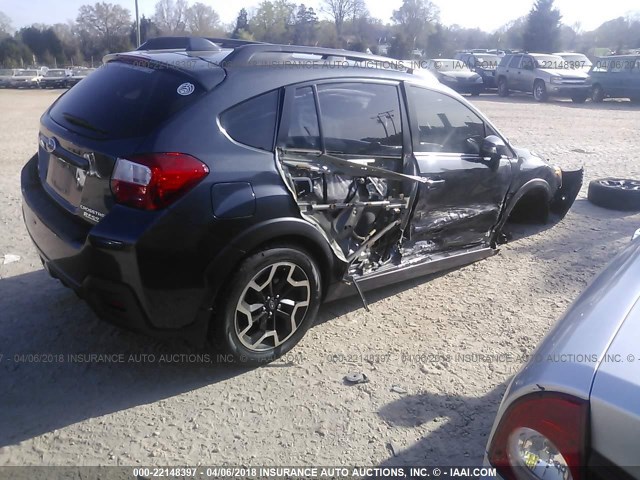 JF2GPAKC1GH297543 - 2016 SUBARU CROSSTREK LIMITED GRAY photo 4