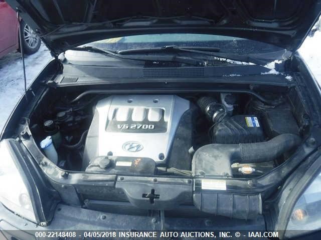 KM8JN72D76U334375 - 2006 HYUNDAI TUCSON GLS/LIMITED 黑色 照片 10