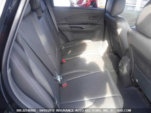 KM8JN72D76U334375 - 2006 HYUNDAI TUCSON GLS/LIMITED 黑色 照片 8