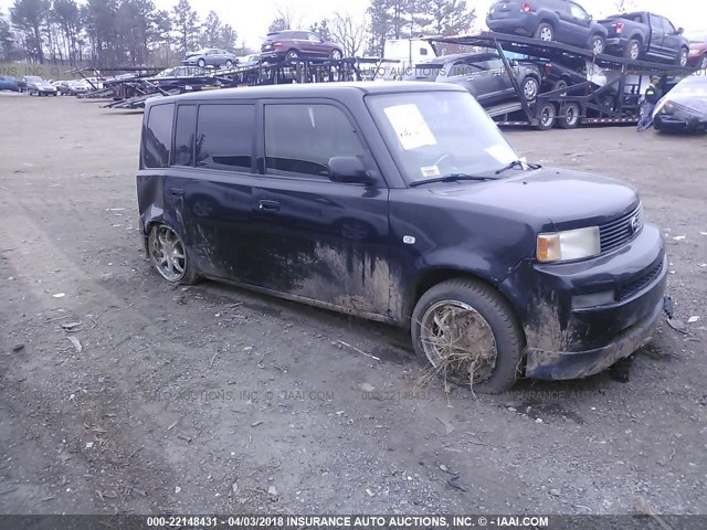 JTLKT324940155061 - 2004 TOYOTA SCION XB შავი ფოტო 1