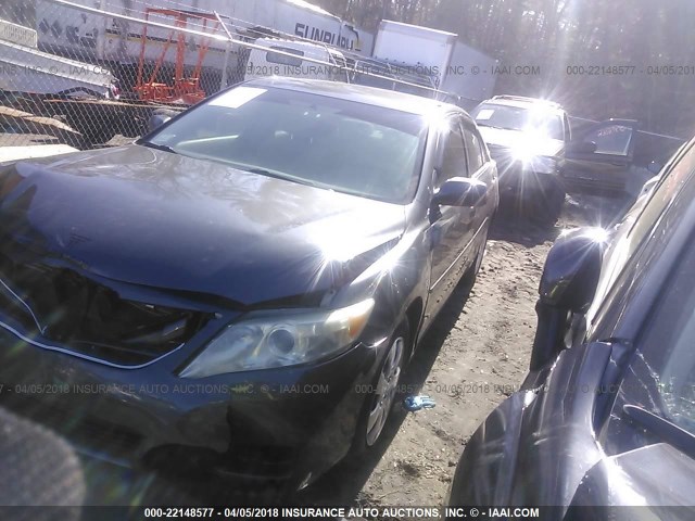 4T1BF3EK4BU705457 - 2011 TOYOTA CAMRY SE/LE/XLE GRAY photo 2