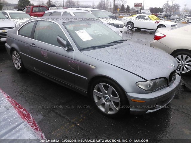 WBABD33484JY96218 - 2004 BMW 325 CI GRAY photo 1