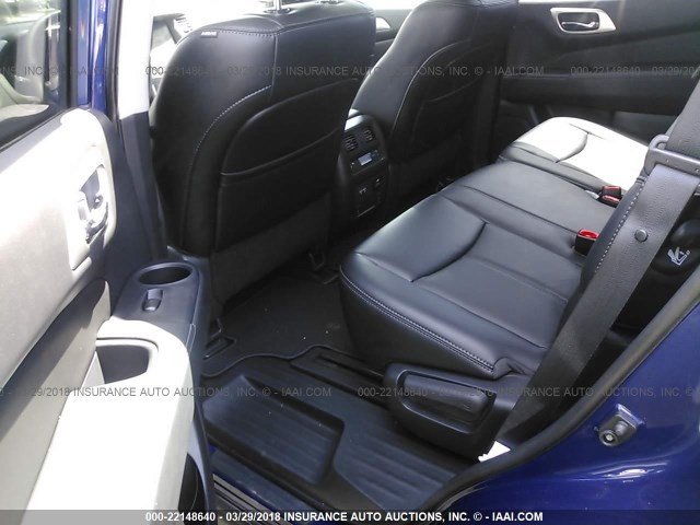 5N1DR2MM6HC693582 - 2017 NISSAN PATHFINDER 蓝色 照片 8