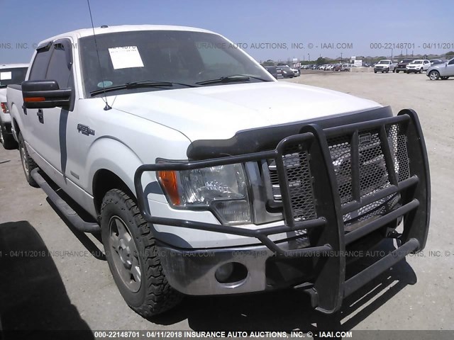 1FTFW1CT2DFA32262 - 2013 FORD F150 SUPERCREW WHITE photo 1