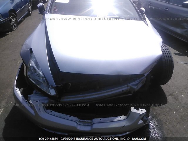 1HGCM56415A174932 - 2005 HONDA ACCORD LX SILVER photo 6