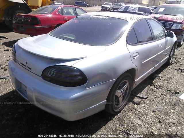 1G2WR52141F106019 - 2001 PONTIAC GRAND PRIX GTP SILVER photo 4