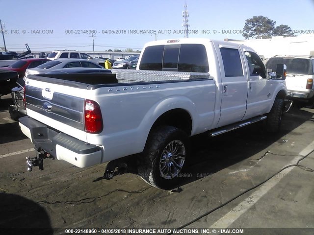 1FT7W2BT6FEC60527 - 2015 FORD F250 SUPER DUTY WHITE photo 4