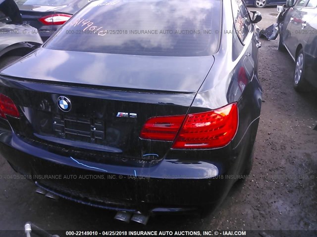 WBSKG9C53CE797988 - 2012 BMW M3 BLACK photo 6