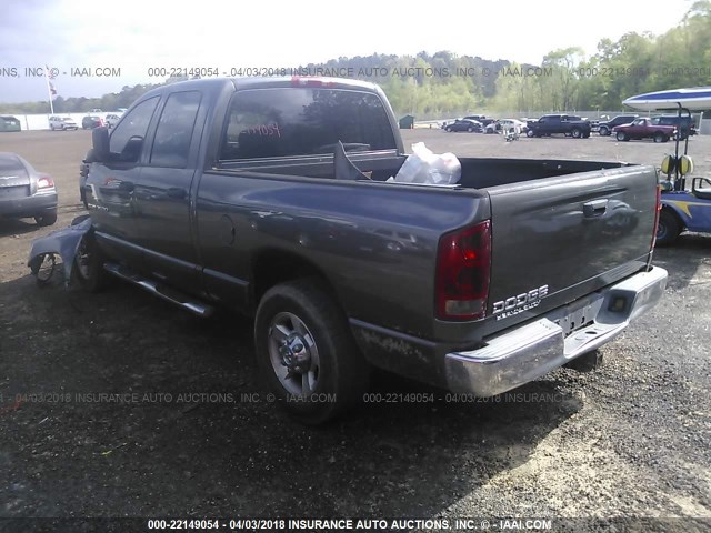 3D7KA28C94G212032 - 2004 DODGE RAM 2500 ST/SLT GRAY photo 3