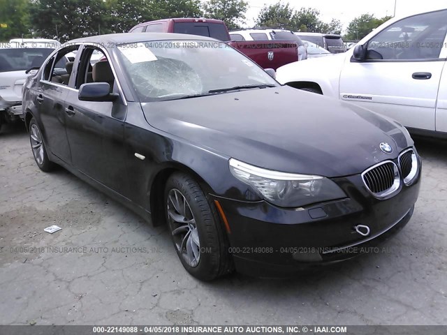 WBANW53598CT51523 - 2008 BMW 550 I BLACK photo 1