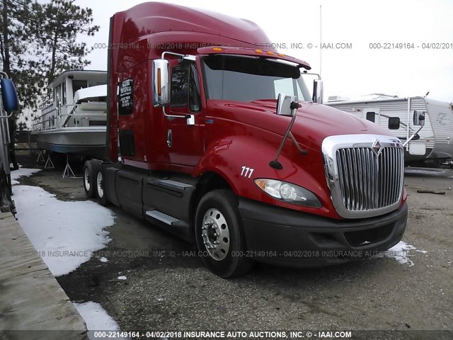 3HSDJR8CN555434 - 2012 INTERNATIONAL PROSTAR RED photo 1