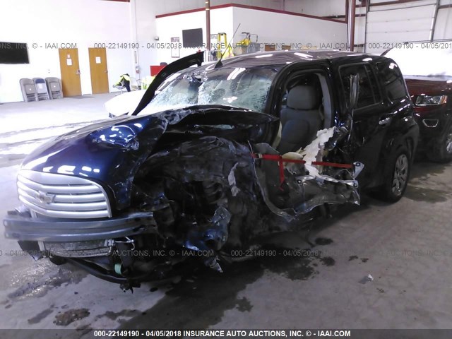 3GNBAADB0AS568158 - 2010 CHEVROLET HHR LS Dark Blue photo 2