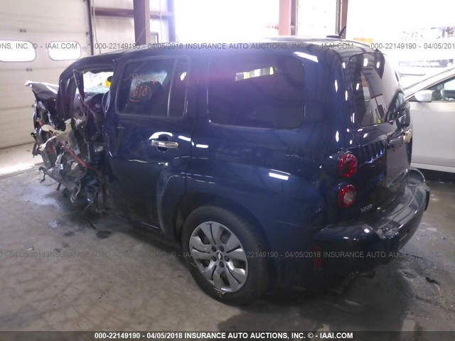 3GNBAADB0AS568158 - 2010 CHEVROLET HHR LS Dark Blue photo 3