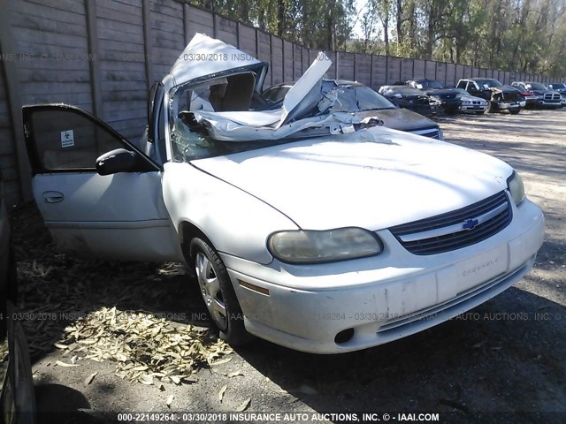 1G1ND52J43M536372 - 2003 CHEVROLET MALIBU WHITE photo 1