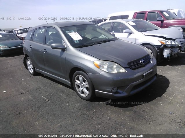 2T1KR30E47C645259 - 2007 TOYOTA COROLLA MATRIX XR GRAY photo 1