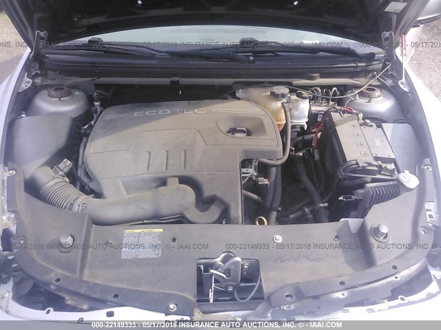 1G1ZG57B49F243577 - 2009 CHEVROLET MALIBU LS 银色 照片 10