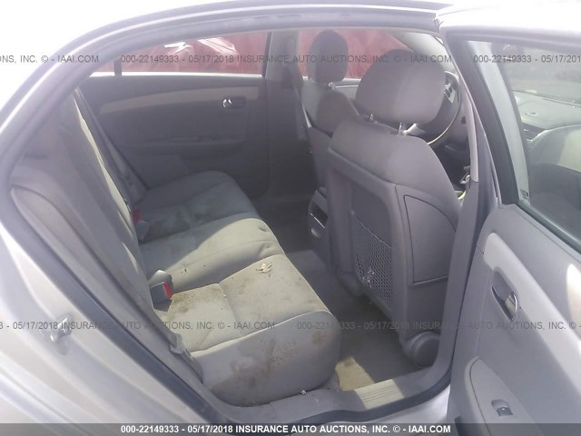 1G1ZG57B49F243577 - 2009 CHEVROLET MALIBU LS 银色 照片 8