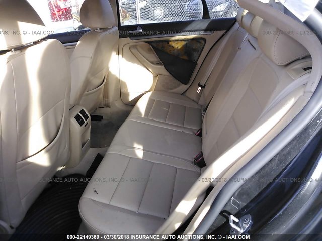 3VWEF71KX7M180749 - 2007 VOLKSWAGEN JETTA WOLFSBURG 黑色 照片 8