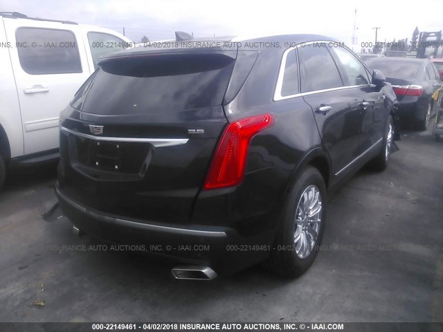 1GYKNARS5HZ289012 - 2017 CADILLAC XT5 BLACK photo 4