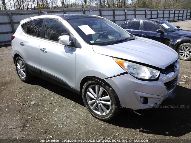 KM8JU3AC9AU037279 - 2010 HYUNDAI TUCSON GLS/LIMITED 银色 照片 1