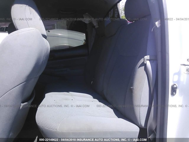 3TMJU4GN5AM108601 - 2010 TOYOTA TACOMA DOUBLE CAB PRERUNNER WHITE photo 8