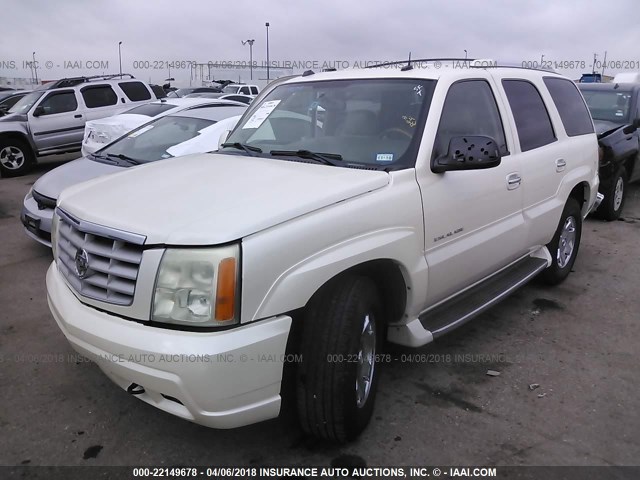 1GYEC63T84R169264 - 2004 CADILLAC ESCALADE LUXURY WHITE photo 2