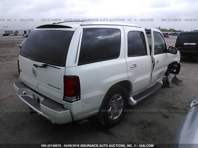 1GYEC63T84R169264 - 2004 CADILLAC ESCALADE LUXURY Weiß Foto 4
