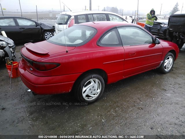 3FAKP113XXR227201 - 1999 FORD ESCORT ZX2/COOL/HOT RED photo 4