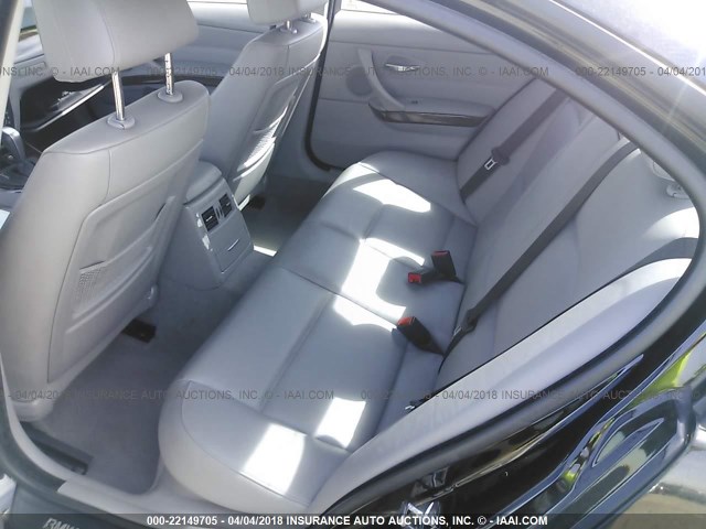 WBAVC53537FZ81107 - 2007 BMW 328 I SULEV BLACK photo 8