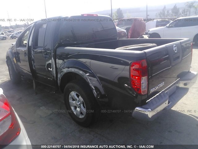 1N6AD0ERXBC450849 - 2011 NISSAN FRONTIER S/SV/SL/PRO-4X BLACK photo 3