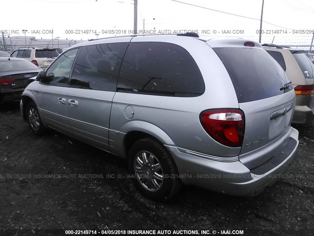 2C8GP64L45R226278 - 2005 CHRYSLER TOWN & COUNTRY LIMITED GRAY photo 3