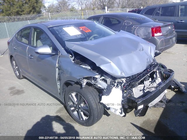 5NPD84LF7HH027003 - 2017 HYUNDAI ELANTRA SE/VALUE/LIMITED GRAY photo 1