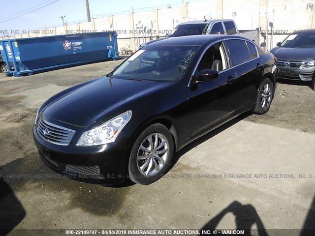 JNKCV61E69M013397 - 2009 INFINITI G37 JOURNEY/SPORT BLACK photo 2