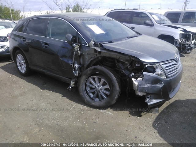 4T3ZA3BB8AU037878 - 2010 TOYOTA VENZA GRAY photo 1