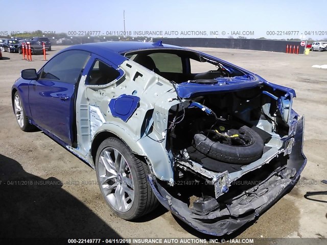 KMHHU6KJ3DU096667 - 2013 HYUNDAI GENESIS COUPE 3.8L BLUE photo 3