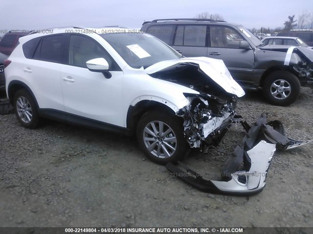 JM3KE4CY6G0910014 - 2016 MAZDA CX-5 TOURING Blanc photo 1