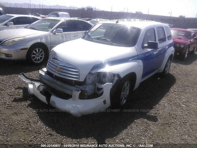 3GNBAADB2AS598083 - 2010 CHEVROLET HHR LS WHITE photo 2