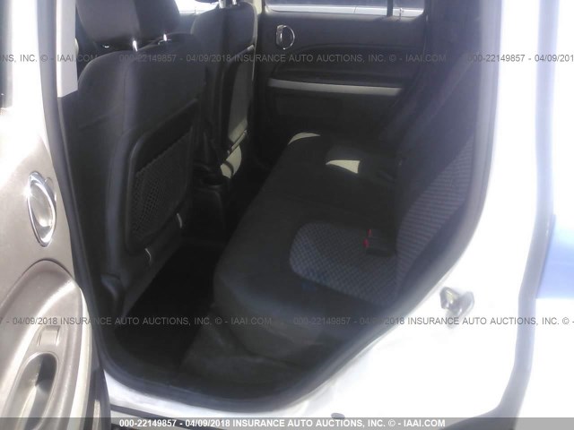 3GNBAADB2AS598083 - 2010 CHEVROLET HHR LS WHITE photo 8
