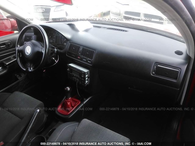 9BWDE61J644005026 - 2004 VOLKSWAGEN GTI RED photo 5