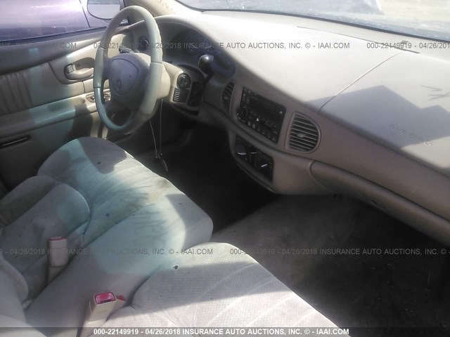 2G4WS52J931294302 - 2003 BUICK CENTURY CUSTOM TAN photo 5