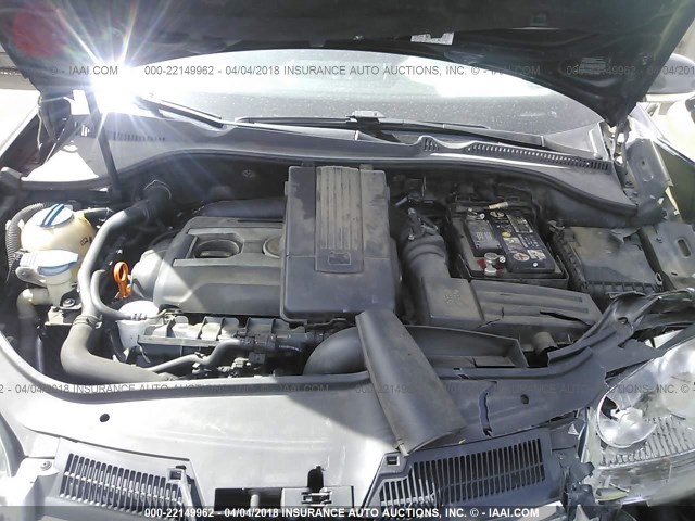 3VWRA71K69M036943 - 2009 VOLKSWAGEN JETTA WOLFSBURG 黑色 照片 10