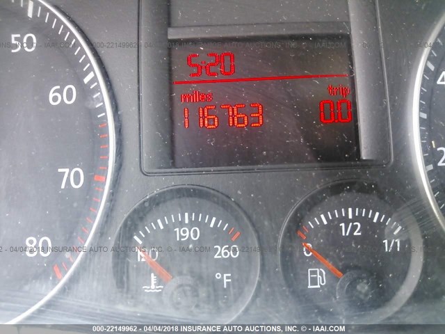 3VWRA71K69M036943 - 2009 VOLKSWAGEN JETTA WOLFSBURG 黑色 照片 7