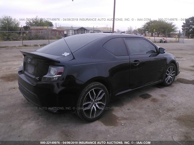 JTKJF5C78E3076931 - 2014 TOYOTA SCION TC 黑色 照片 4